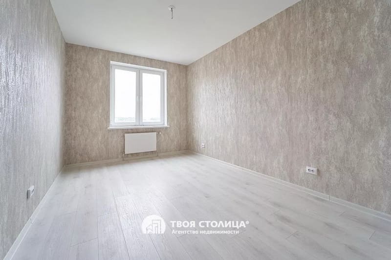 Двухкомнатная квартира в ЖК Гулливер, ул. Притыцкого, 25. Спальня Двухкомнатная квартира в ЖК Гулливер, ул. Притыцкого, 25. Спальня