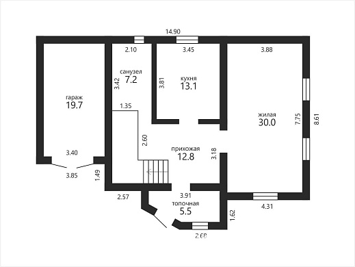 коттедж, Колодищи - фото 39 