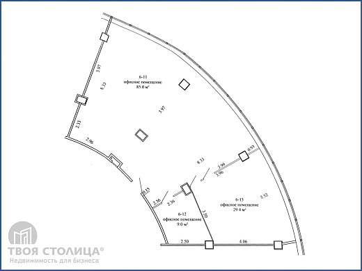 Офис в аренду, Минск, Дзержинского просп., 8 - фото 1 