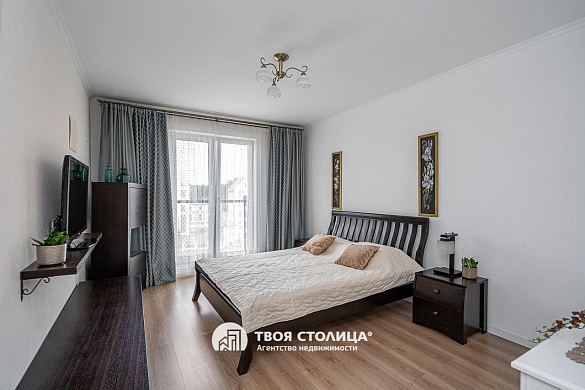 Сдаётся 1-комнатная квартира, Копище, Авиационная ул., 9 - фото 3 