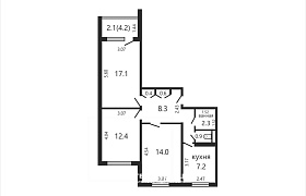 Продажа  квартиры, Минск, Звязда газеты просп., 69