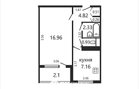 Продажа  квартиры, Минск, Звязда газеты просп., 23