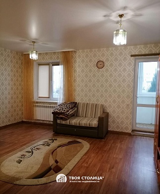 Сдаётся 1-комнатная квартира, Копище, Николая Михайлашева ул., 1 - фото 2 