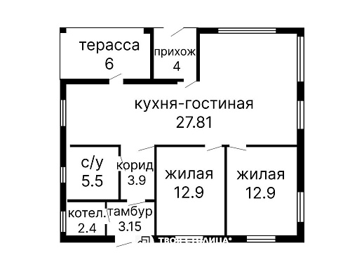 дом, Новая Гута - фото 4 