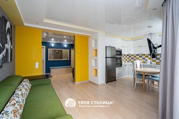 Сдаётся 3-комнатная квартира, Минск, Правда газеты просп., 9 - фото 1 