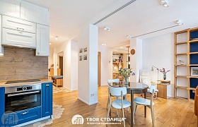 Сдается трехкомнатная квартира, Минск, Кирилла Туровского ул., 18 за 1300 у.е.