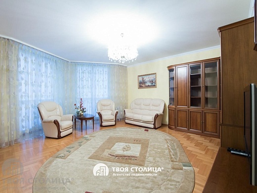 Сдаётся 3-комнатная квартира, Минск, Академическая ул., 17 - фото 1 