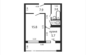 Продажа  квартиры, Минск, Рафиева ул., 70