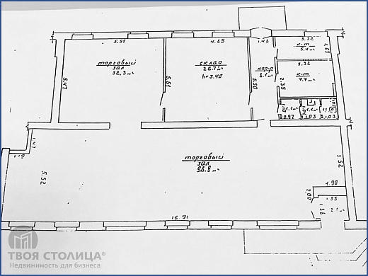 Торговые площади в аренду, Полоцк, Гоголя ул., 13, к. 19 - фото 1 