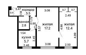 Продажа  квартиры, Минск, Горный пер., 7