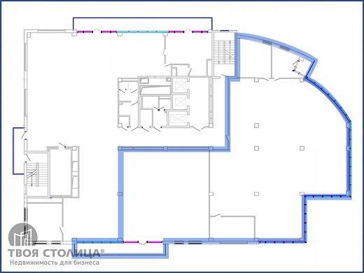 Офис в аренду, Минск, Клары Цеткин ул., 51, к. А - фото 1 