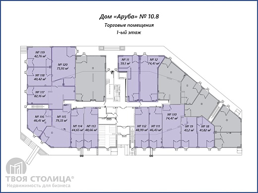 Торговые площади на  продажу, Минск, Братская ул., 15 - фото 10 