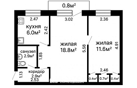 Продажа  квартиры, Минск, Жукова просп., 21