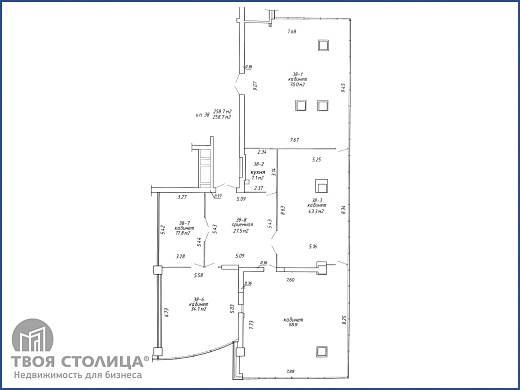 Офис в аренду, Минск, Победителей просп., 7, к. а - фото 1 
