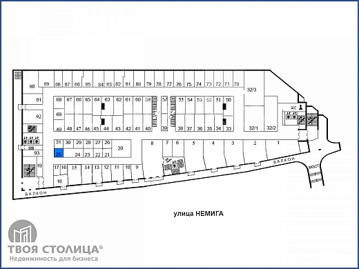 Торговые площади на  продажу, Минск, Немига, 3 - фото 6 