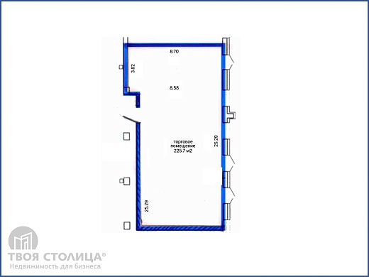 Торговые площади в аренду, Минск, Асаналиева ул., 44 - фото 1 