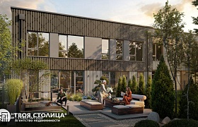 Жилой квартал Таунхаусы Зеленая гавань 3.5 км от МКАД р-н Большое Стиклево, Минск : продажа квартир в новостройках