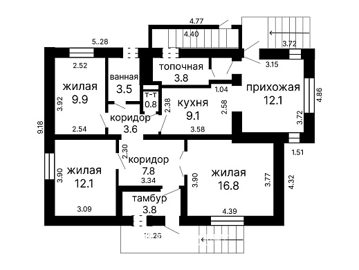 дом, Томковичи - фото 42 