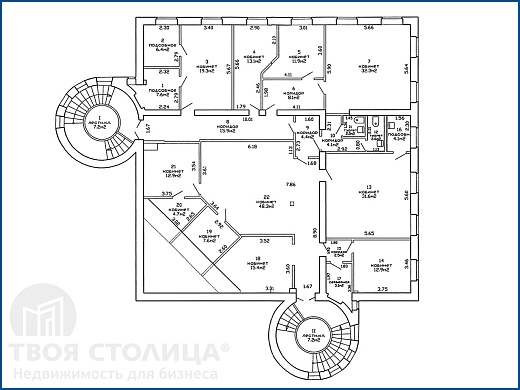 Офис в аренду, Минск, Шестая Линия 2-я ул., 11 - фото 1 