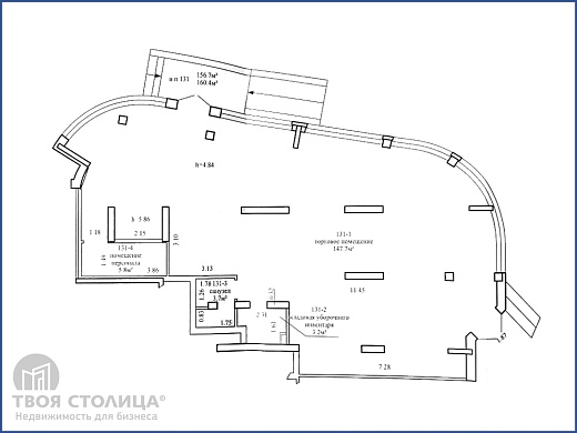 Торговые площади в аренду, Минск, Братская ул., 3 - фото 1 