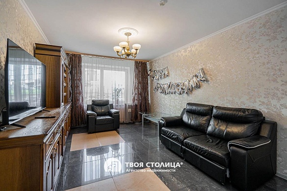 Сдаётся 3-комнатная квартира, Боровляны, Фрунзенская ул., 39, к. 1 - фото 4 