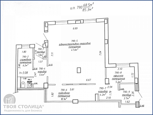 Офис в аренду, Минск, Леонида Беды, 45 - фото 1 