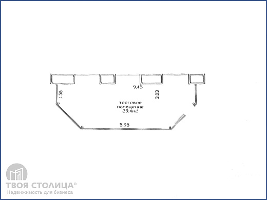 Торговые площади в аренду, Минск, Кульман, 3 - фото 1 