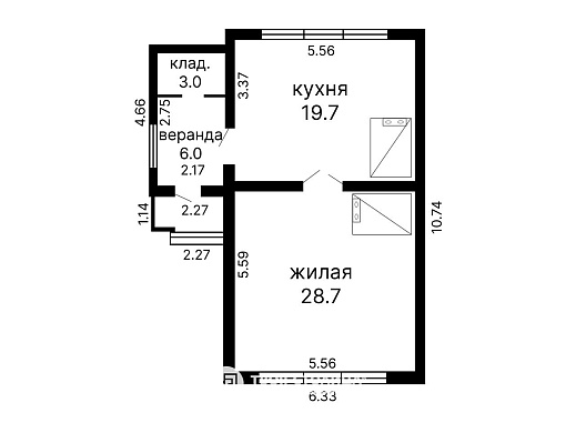 дом, Новополье - фото 15 