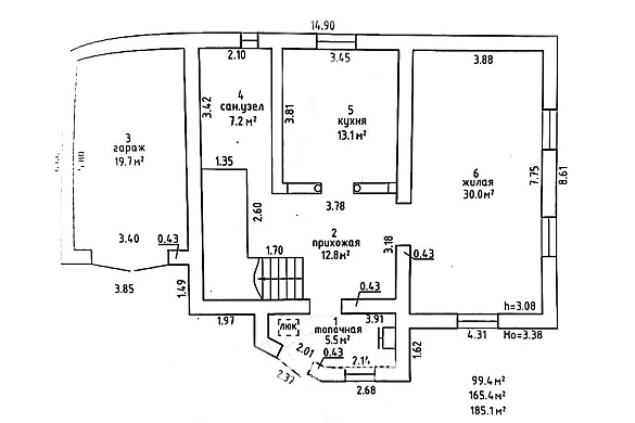 коттедж, Колодищи - фото 38 