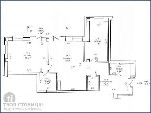 Офис в аренду, Минск, Интернациональная ул., 20, к. а - фото 1 