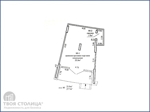 Торговые площади в аренду, Минск, Игоря Лученка, 4 - фото 1 