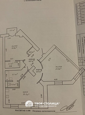 Сдаётся 3-комнатная квартира, Минск, Ленина ул., 2 - фото 17 