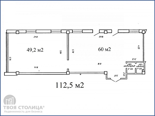 Офис в аренду, Минск, Дзержинского просп., 3, к. Б - фото 1 