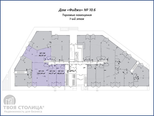 Торговые площади на  продажу, Минск, Братская ул., 15 - фото 8 