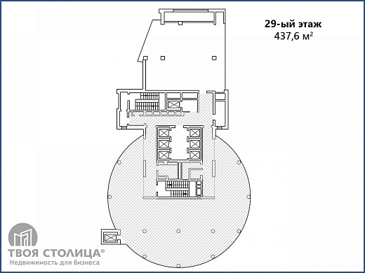 Офис в аренду, Минск, Победителей просп., 7, к. А - фото 1 