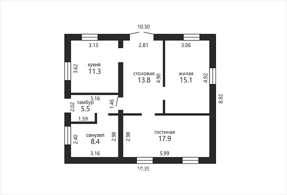 дом, Литвяны - фото 26 