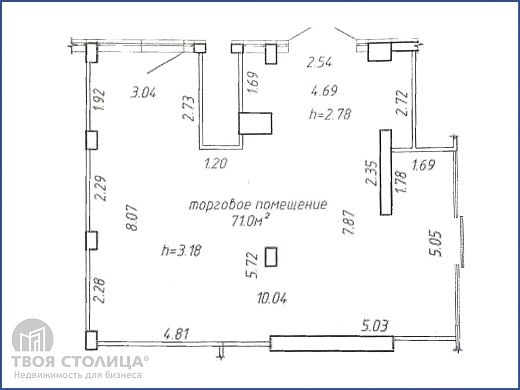 Торговые площади в аренду, Минск, Туровского, 24 - фото 1 