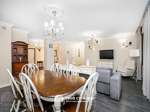 Сдаётся 4-комнатная квартира, Минск, Олешева ул., 1 - фото 1 