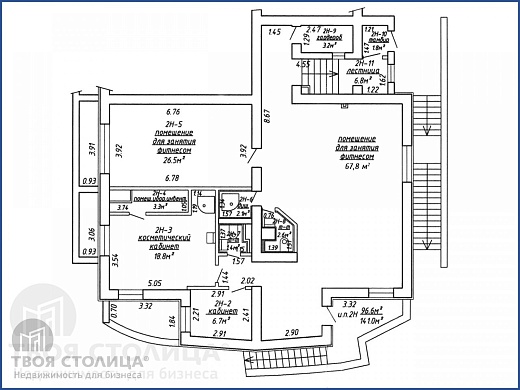 Офис в аренду, Минск, Восточная ул., 39 - фото 1 