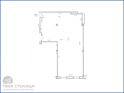 Офис в аренду, Минск, Коласа ул., 37 - фото 1 