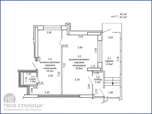 Торговые площади в аренду, Минск, Игоря Лученка ул., 9 - фото 2 
