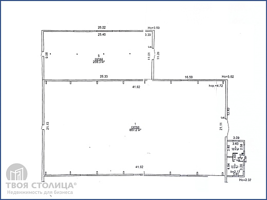 Склад в аренду, Ковалевщина, Заводская, 5 - фото 1 