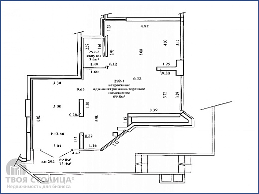 Торговые площади в аренду, Минск, ул. Игоря Лученка, 8 - фото 1 