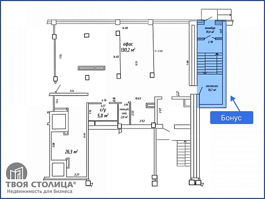 Офис в аренду, Минск, Дзержинского просп., 23 - фото 1 