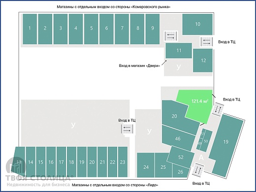 Торговые площади в аренду, Минск, Хоружей ул., 6, к. Б - фото 1 