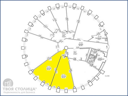 Офис в аренду, Минск, Домбровская ул., 9 - фото 1 
