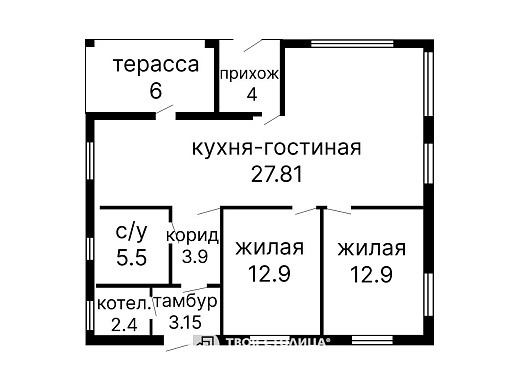 дом, Новая Гута - фото 1 