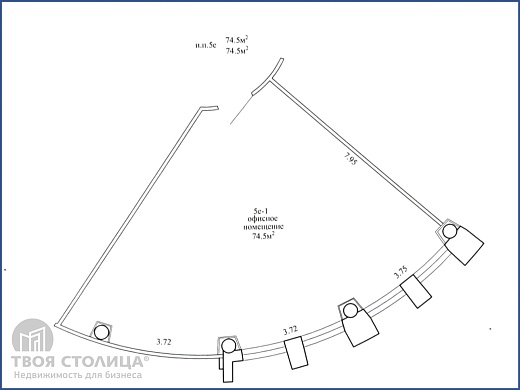 Офис на  продажу, Минск, Домбровская, 9 - фото 8 