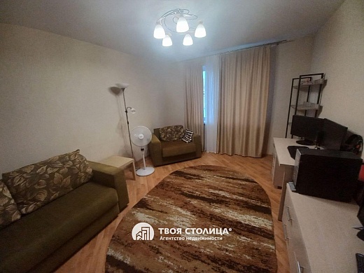 Сдаётся 1-комнатная квартира, Минск, Янковского ул., 1 - фото 1 