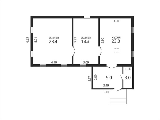 дом, Якубовичи - фото 25 